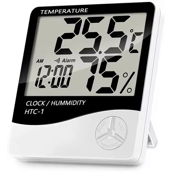 Digital LCD thermometer and hygrometer