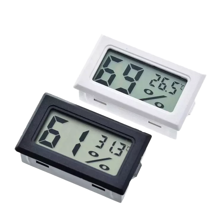Household electronic temperature and humidity meter